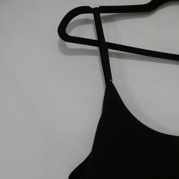 MICHEL STUDIO COLLECTION | 2X | Shimmering Black Spaghetti Strap Evening Cami - Picture 8 of 13